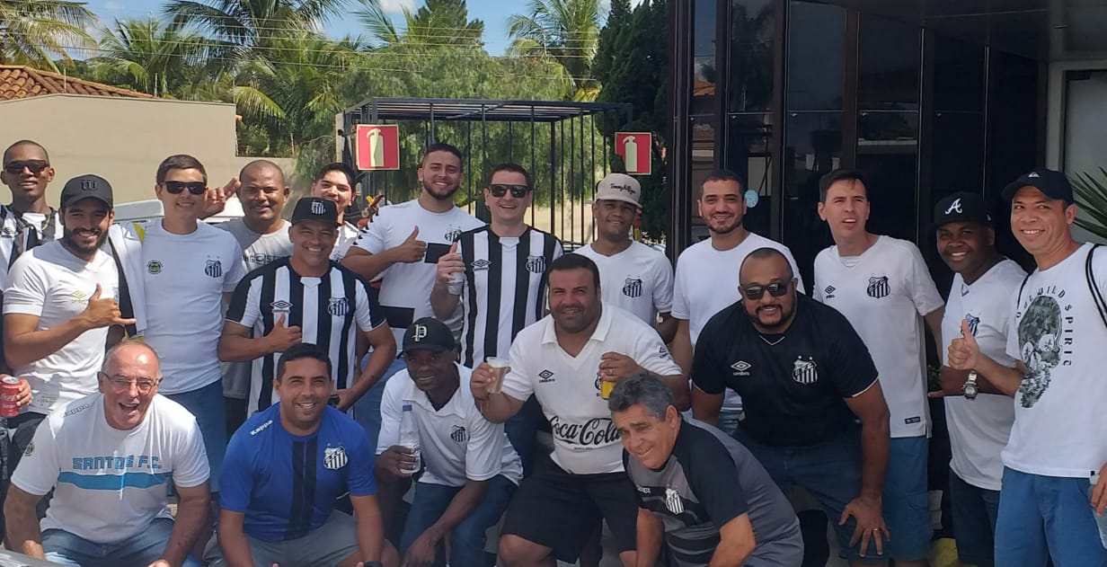 Barretenses estiveram em Araraquara na torcida pelo Santos