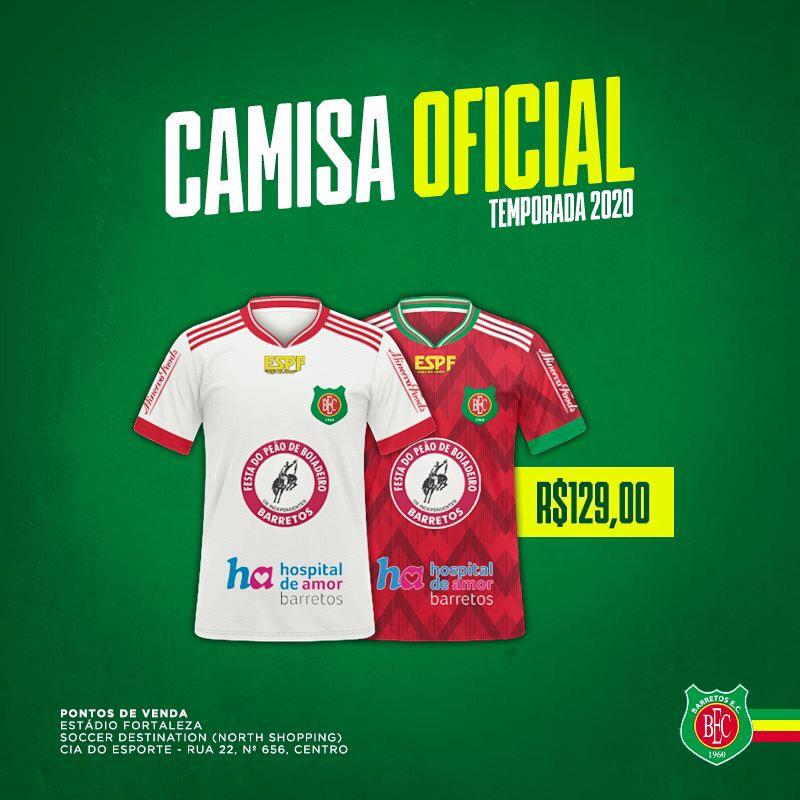 Barretos Esporte Clube convida torcedores para adquirir camisas  oficiais