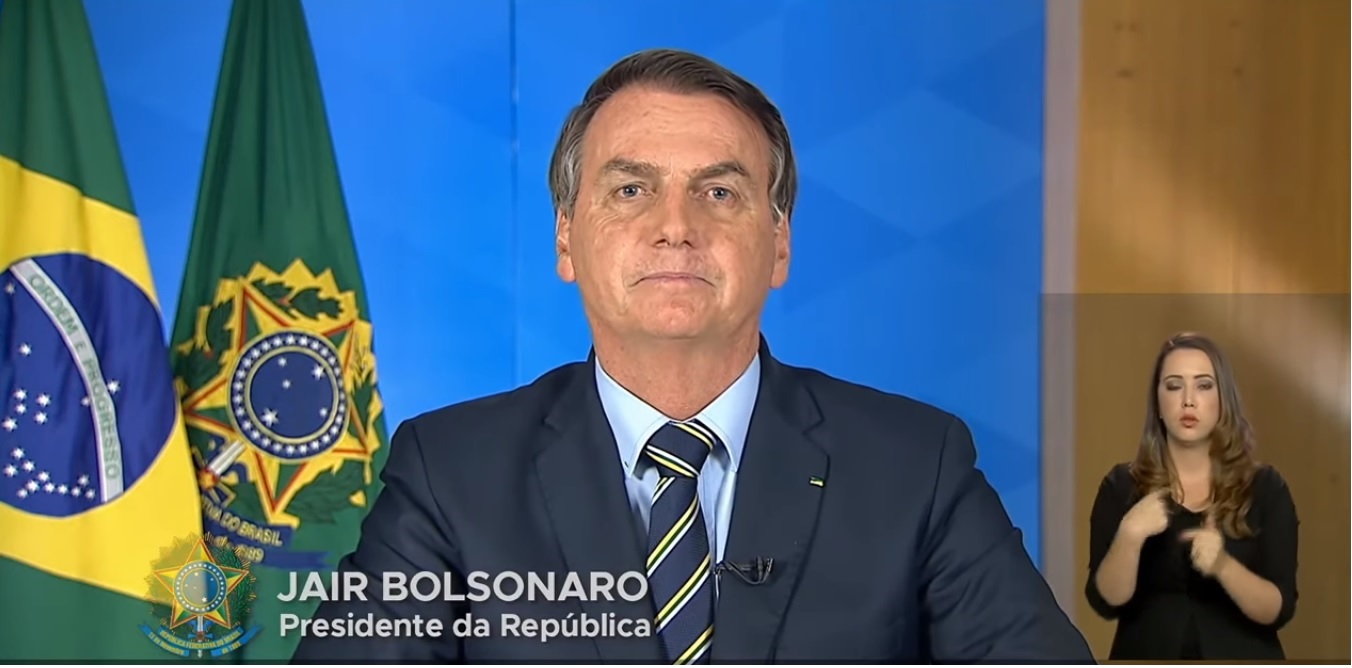 “Minha preocupação sempre foi salvar vidas”, afirma Bolsonaro em pronunciamento