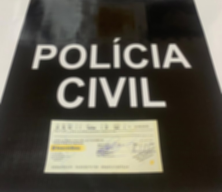 Polícia Civil prende grupo por tentativa de estelionato e apreende cheque de R$ 21,5 milhões