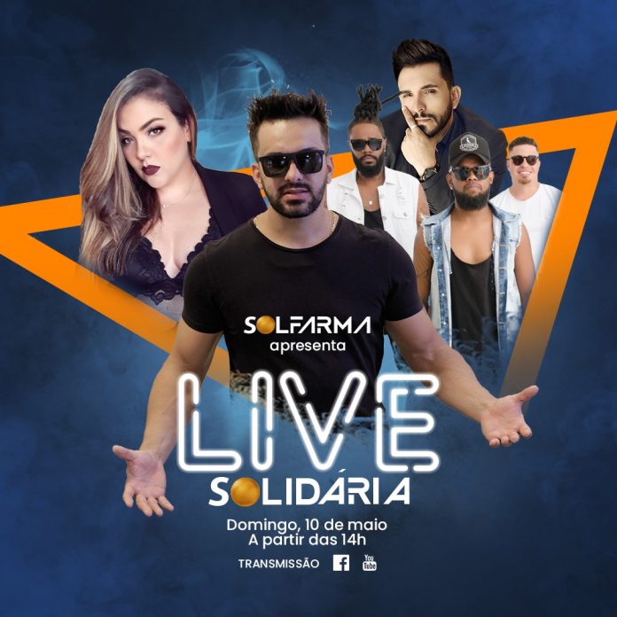 ‘Live Solidária’ acontece neste domingo, dia 10,  para instituições de Bebedouro