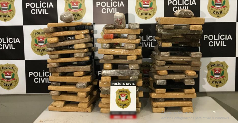 Deic de Ribeirão Preto apreende mais de 100 quilos de maconha