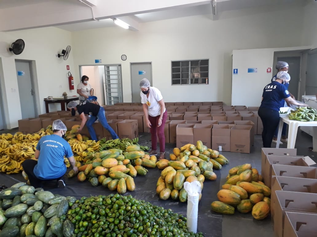 Projeto Cesta Verde beneficia famílias