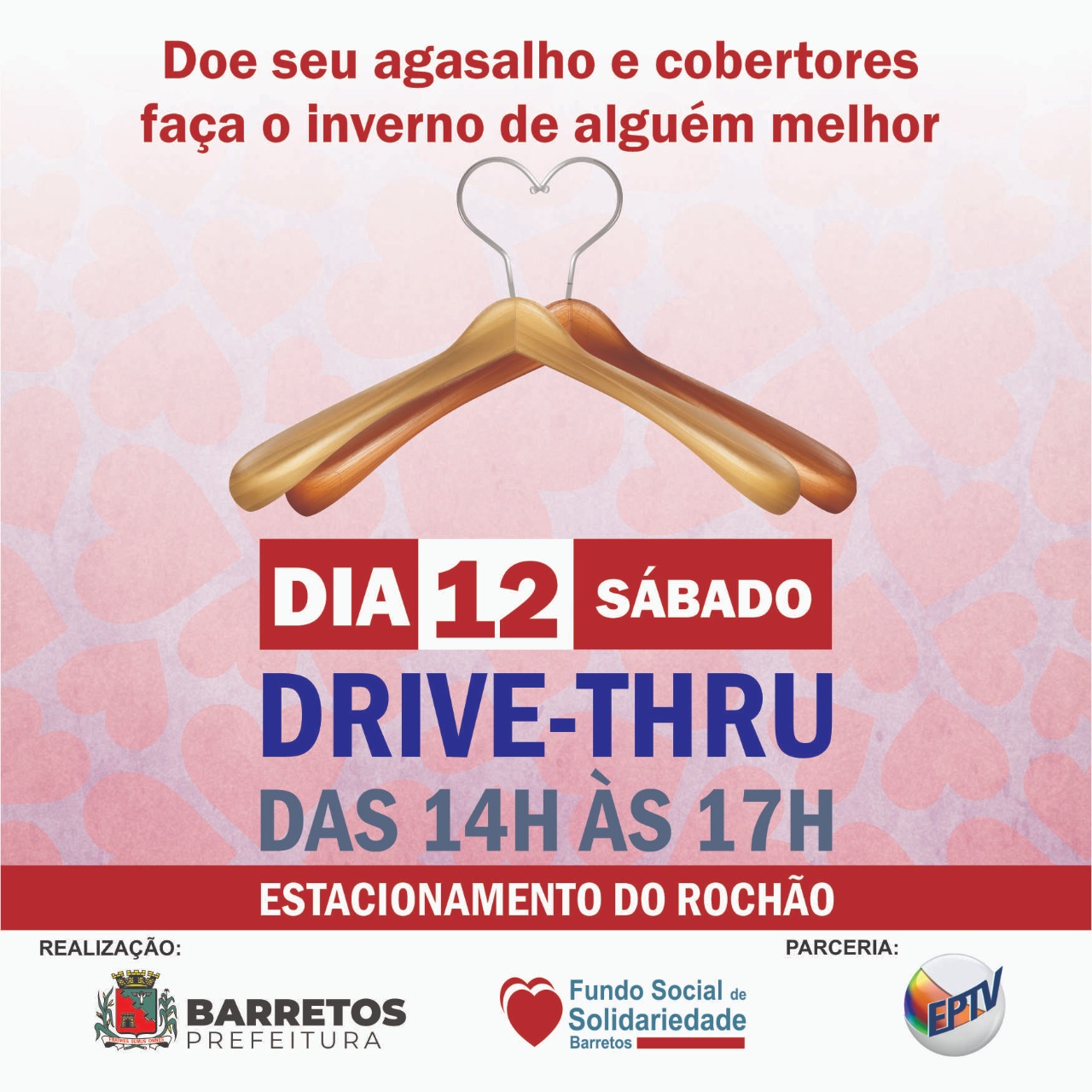 Campanha do Agasalho em Barretos terá drive-thru para receber doações