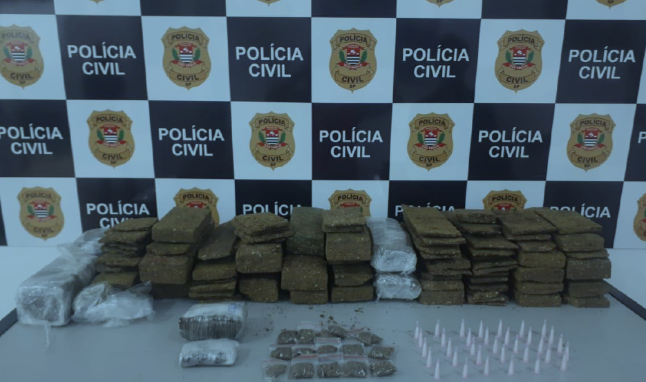 Polícia Civil apreende cerca de 26 quilos de drogas em Orlândia