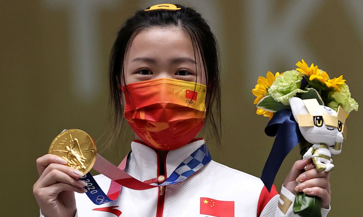 China conquista o primeiro ouro da Olimpíada de Tóquio