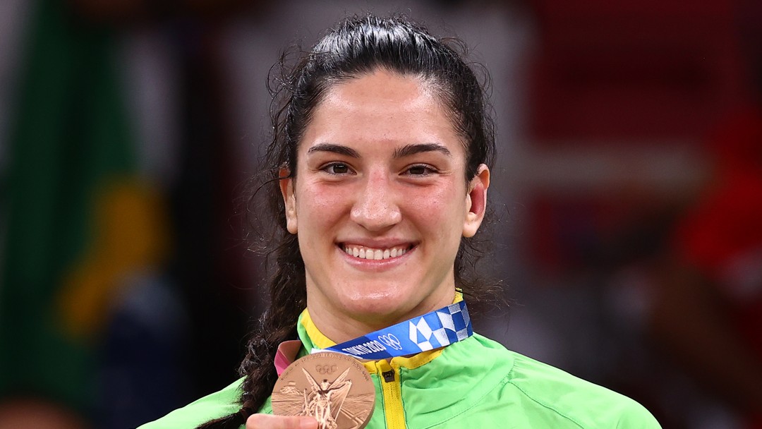 Mayra Aguiar conquista bronze no judô