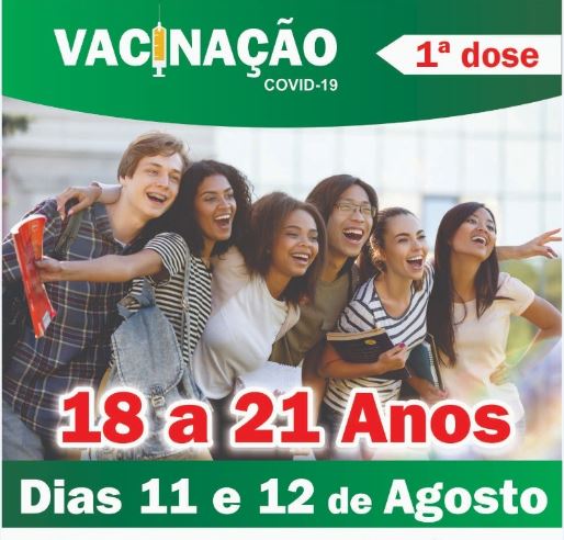 Vacinação entre 18 e 21 anos e 2ª dose para pessoas com Síndrome de Down