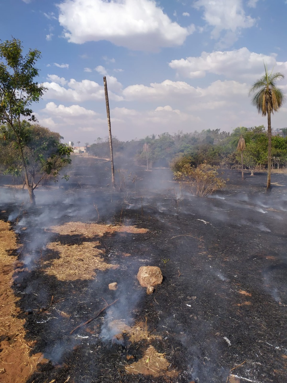 Município registrou 176 focos de incêndio em agosto