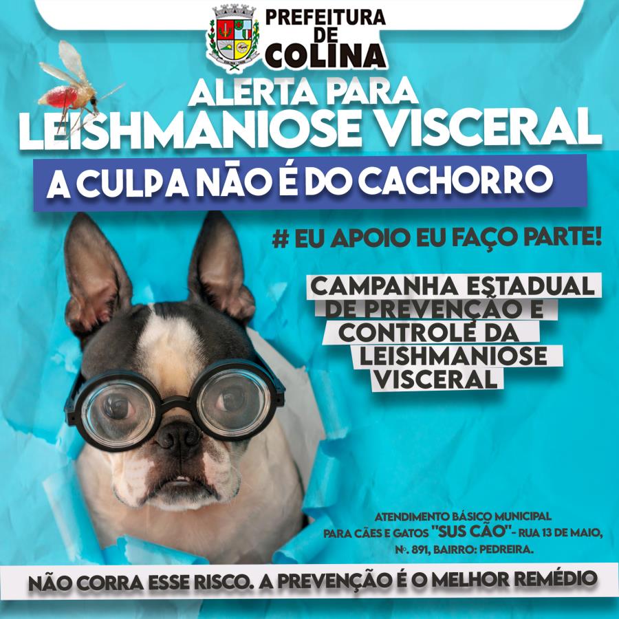 Colina participou da Semana Estadual de Prevenção da Leishmaniose Visceral