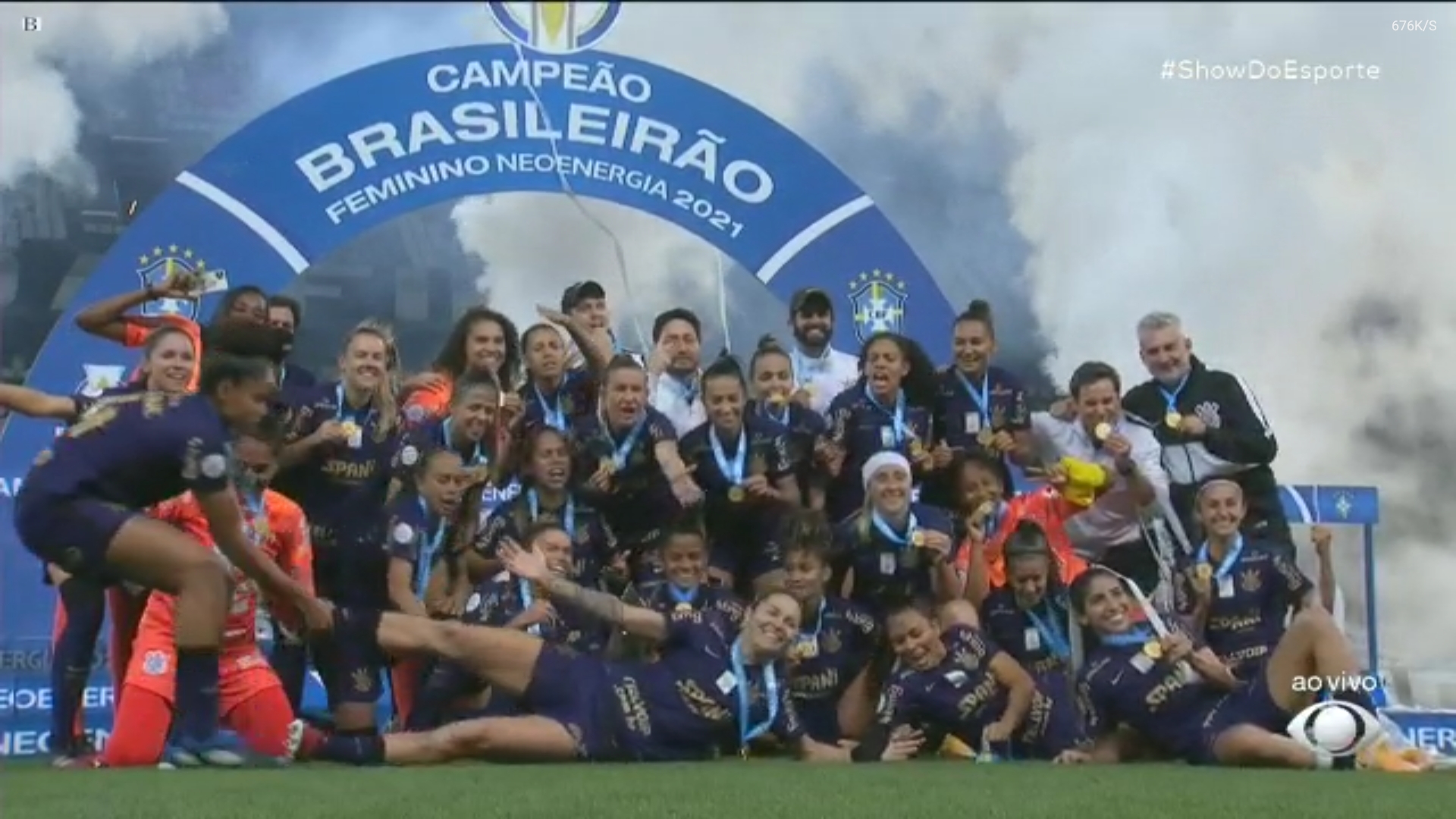 Corinthians vence e conquista o tricampeonato brasileiro
