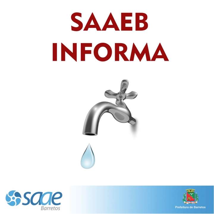 SAAEB Informa falta de água em bairro