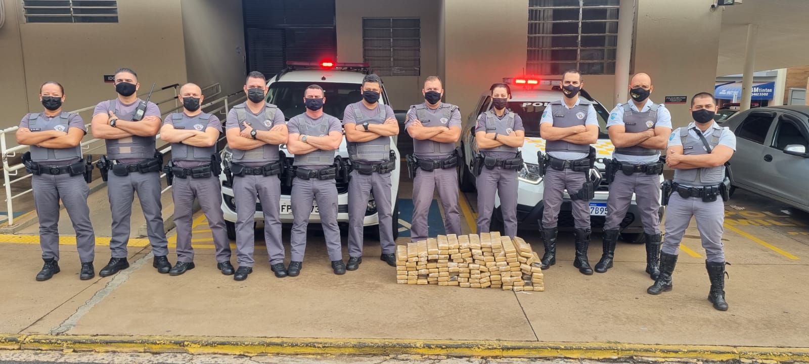 Polícia Militar prende condutor com mais de 100 kg de droga em Fernandópolis