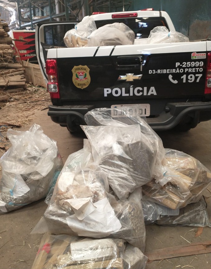 Polícia Civil incinera 1,5 tonelada de drogas na região de Ribeirão Preto