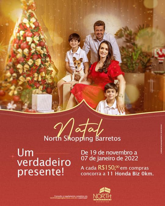 North Shopping Barretos apresenta campanha Natal 2021