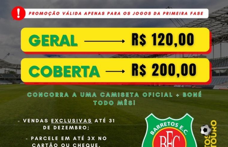 BEC vende pacote de ingressos para jogos da Série A3