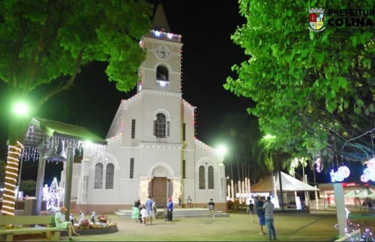 Colina divulga mensagem de Feliz Natal e Ano Novo