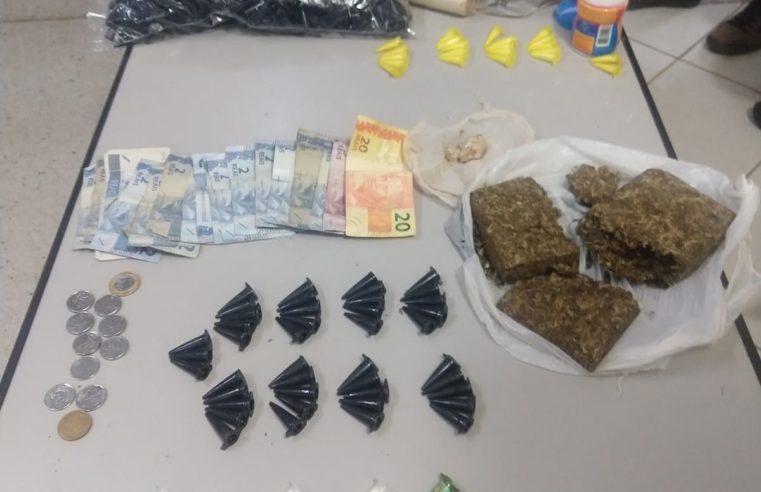 PM detém traficante que atuava na região dos Predinhos