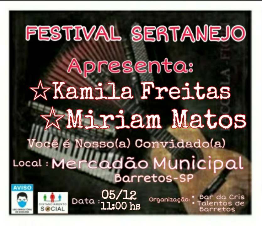 Festival Sertanejo é atração no Mercado Municipal