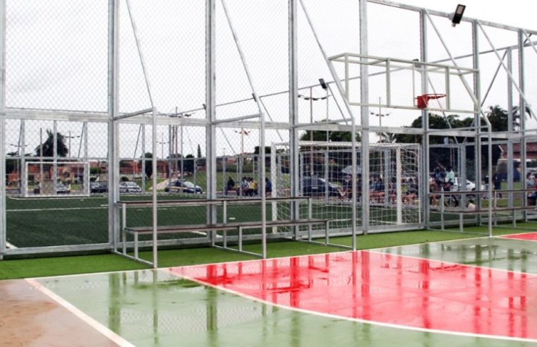 Tiagão da Saúde viabiliza construção de areninha no Pedro Cavalini com emenda do deputado Rafael Saraiva