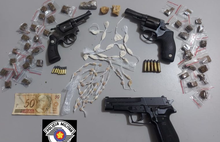 PM prende integrantes de facção criminosa em Colômbia