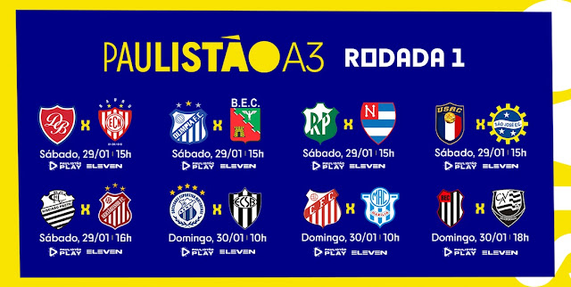 Clássicos vão abrir Campeonato da A3 no final do mês