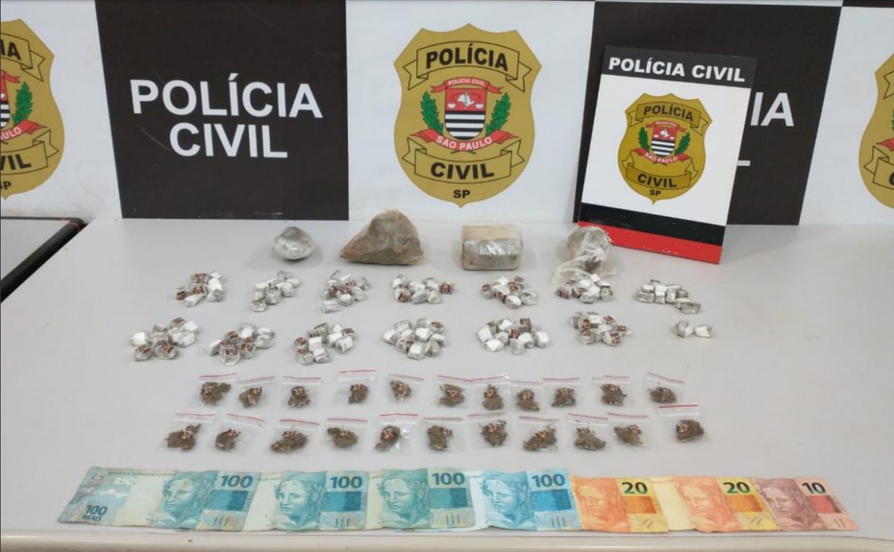 Traficante é preso com mais de 150 porções de maconha em Ribeirão Preto