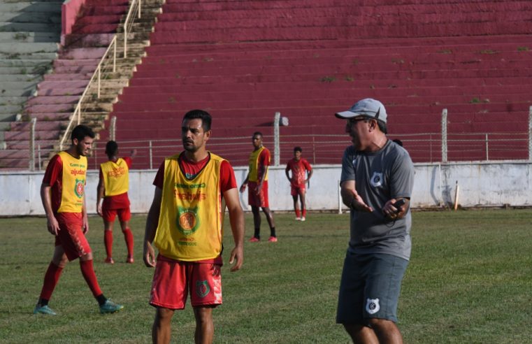 BEC treinou na manhã de hoje e já está em concentração