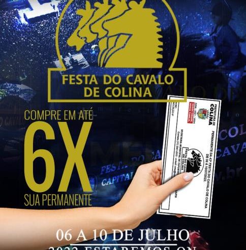 Prefeitura inicia venda de permanentes para Festa do Cavalo 2022