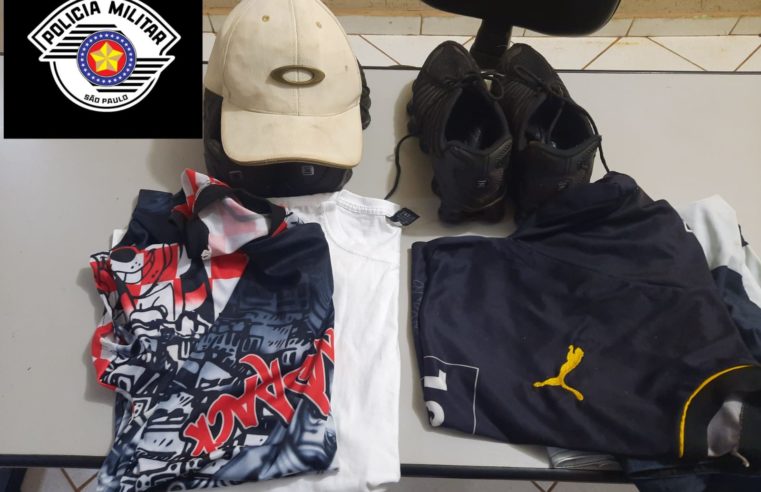 Força Tática esclarece furto e recupera objetos furtados