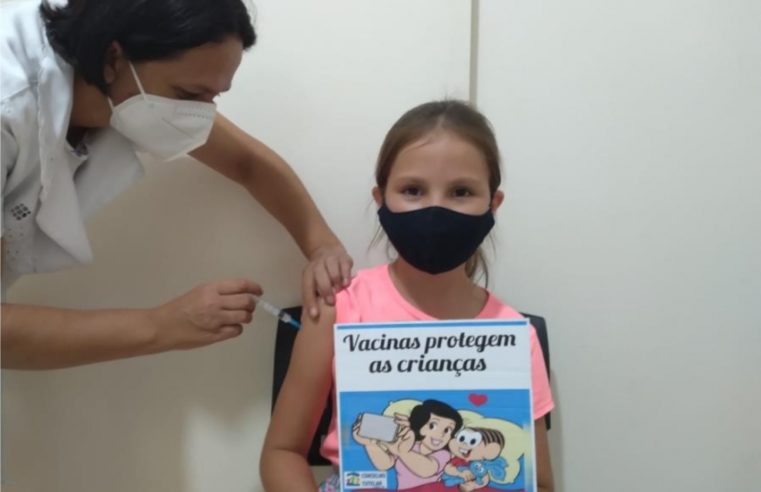 Colina vacinou 230 crianças no “Dia C” de vacinação