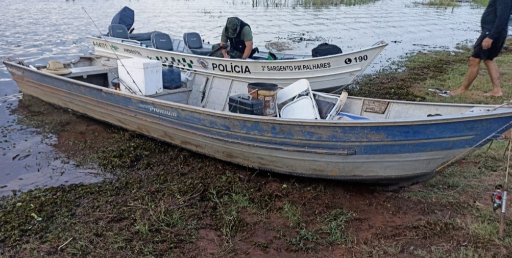 Pescadores são  flagrados com  quase 13 kg de peixes na Piracema em Guaraci