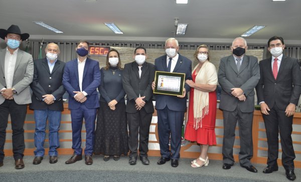 Adolfo Rudolfo Freitag recebe Título de Cidadão Honorário de Barretos