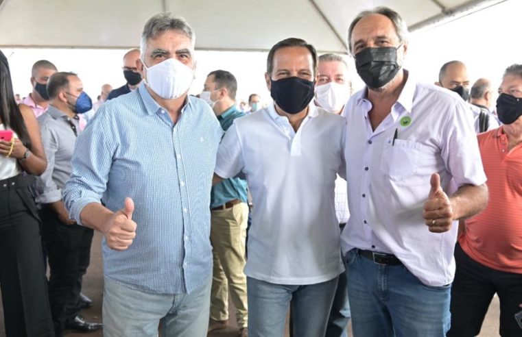 Dieb e Campanholi acompanham visita do Governador João Doria em Barretos