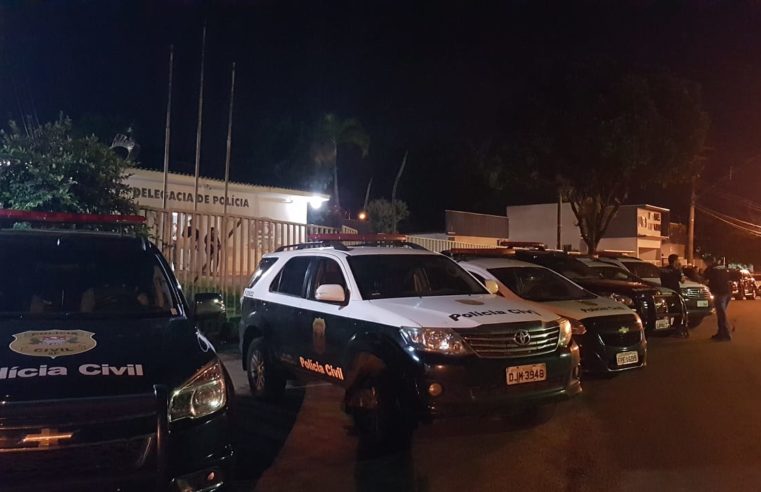 Polícia Civil de Olímpia realizou operação e prende grupo envolvido com tráfico e armas de fogo