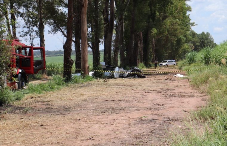 Queda de monomotor deixa dois mortos em Bebedouro