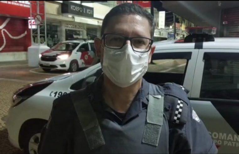 Autor de roubo de bolsa é preso pela PM