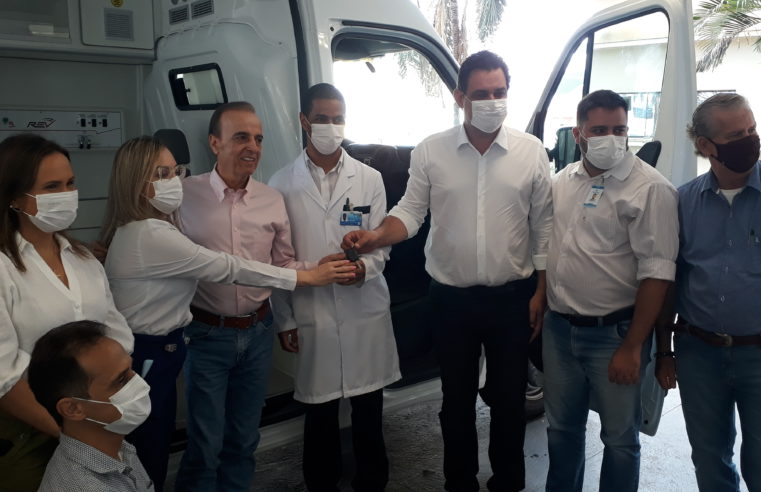 Prefeita Paula Lemos e Deputado Federal Geninho Zuliani anunciam R$ 2 milhões para Santa Casa