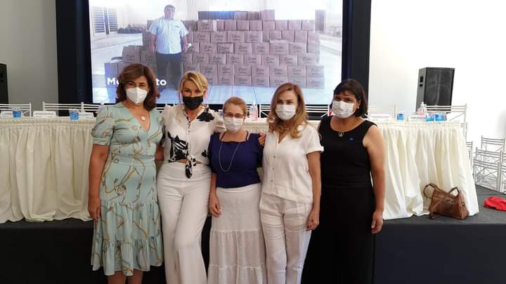 Presidente do Fundo Social de Colina participa de encontro com Bia Doria em Nova Granada