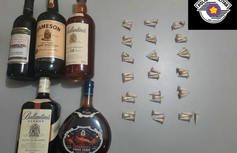 Preso por tráfico tem 47 por furtos e roubos