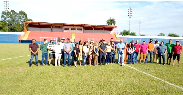 Estádio José Zuquim Nogueira é reinaugurado em Guaíra