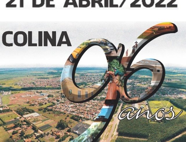 Colina abre nesta quarta, dia 20,  festividades de comemoração dos 96 anos