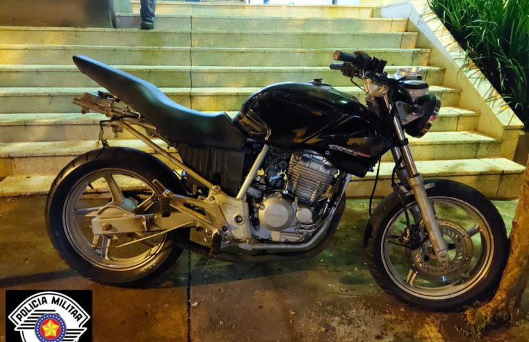 PM esclarece furto de moto