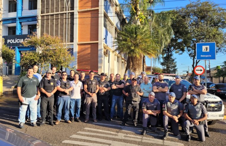 Polícia Civil e Polícia Militar desencadeiam operação de combate a roubos