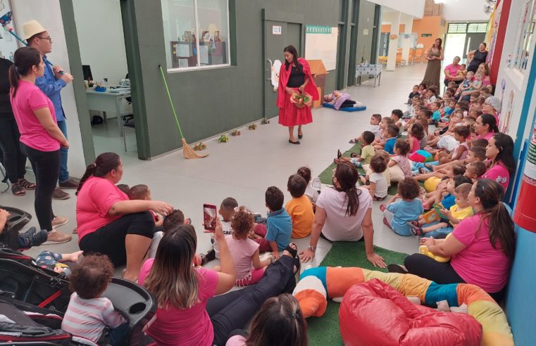 Educação retoma Projeto Carreta Literária com incentivo à leitura nas creches