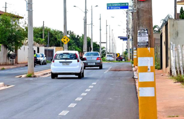 Concessionária inicia troca de luminárias dos superpostes de avenidas