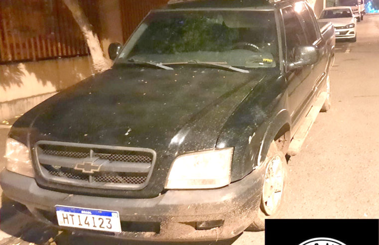 PM prende traficante e esclarece crime roubo de caminhonete