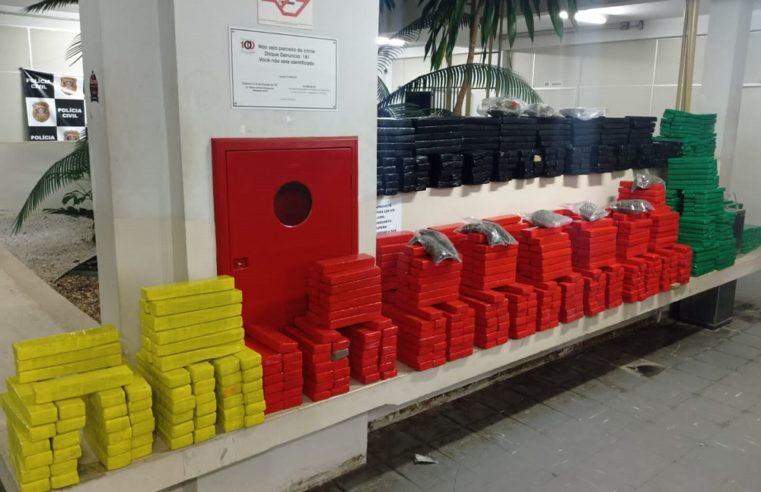 Mais de dez toneladas de drogas são apreendidas nos 12 dias de operação Sufoco