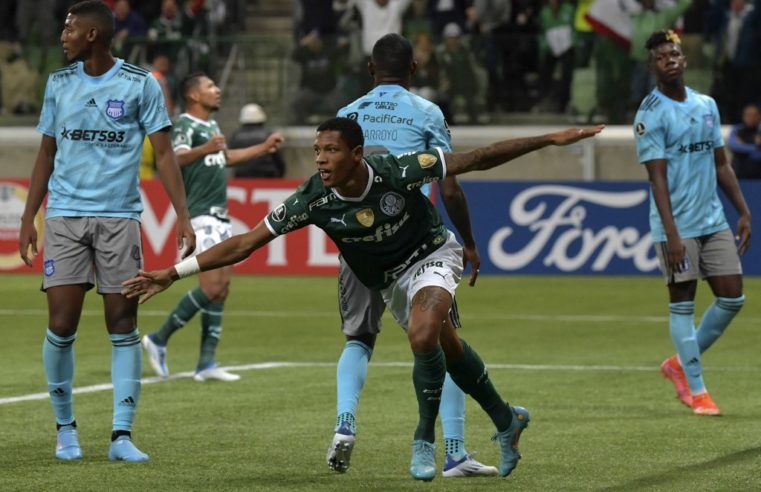 Palmeiras vence o Emelec pela Libertadores