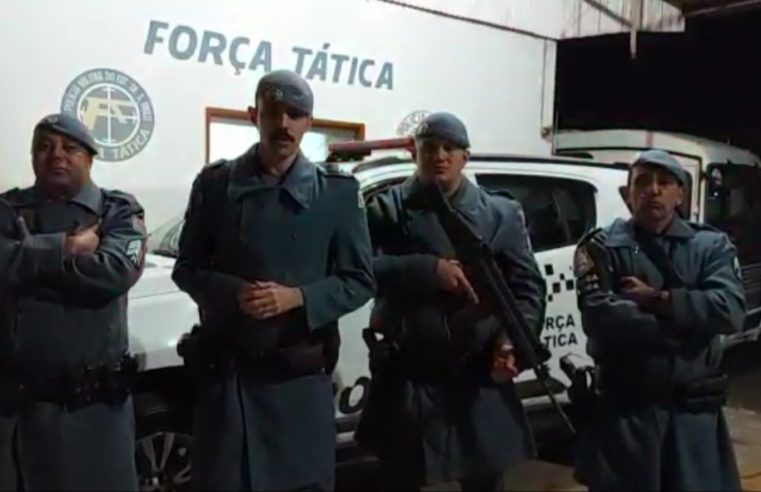 Comandante faz balanço de operação da Força Tática